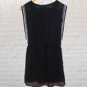 H&M Black Beaded Sequin Dress